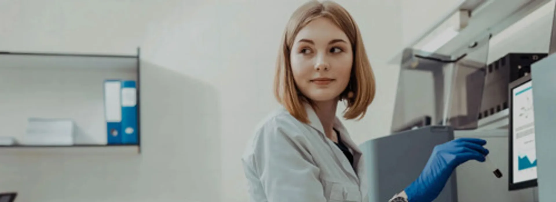 Girl working